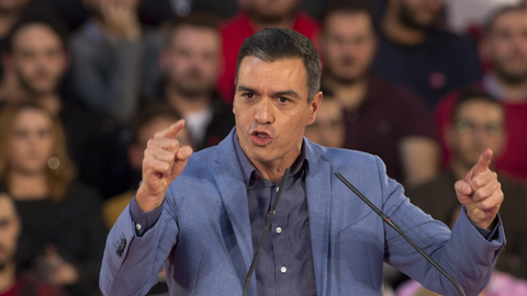Španělský premiér Pedro Sánchez.