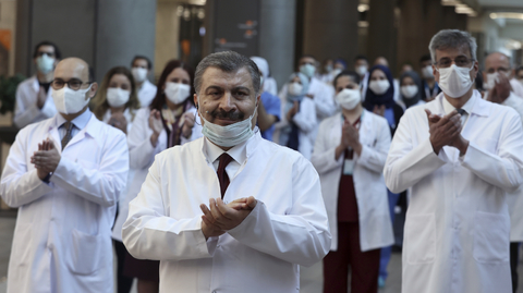 Zdravotníci v Turecku.