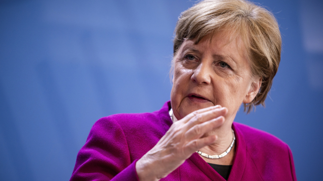 Angela Merkelová.