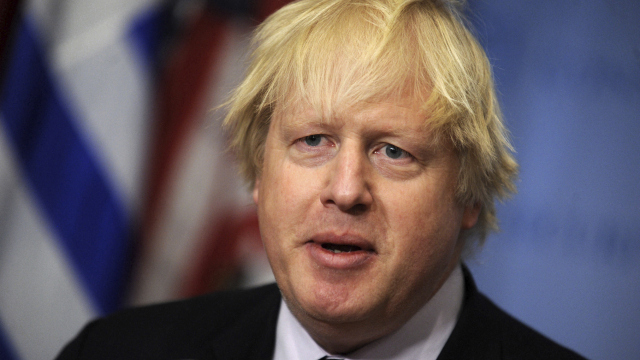 Boris Johnson.