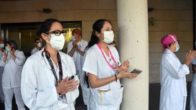 Španělští zdravotníci.