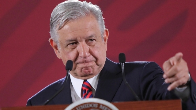 Mexický prezident Andrés Manuel López Obrador.