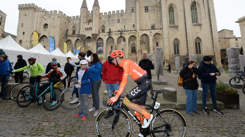 Jezdec týmu CCC Jan Hirt.