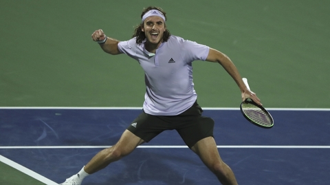 Tenista Stefanos Tsitsipas.