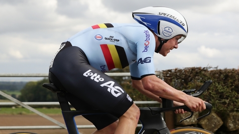 Belgický cyklista Remco Evenepoel.