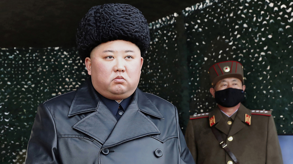 Severokorejský vůdce Kim čong-un.