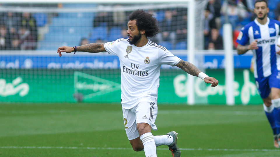 Stabilní člen obrany Realu Madrid Marcelo.