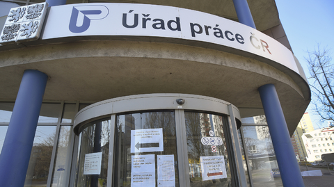 Úřad práce v Ostravě.