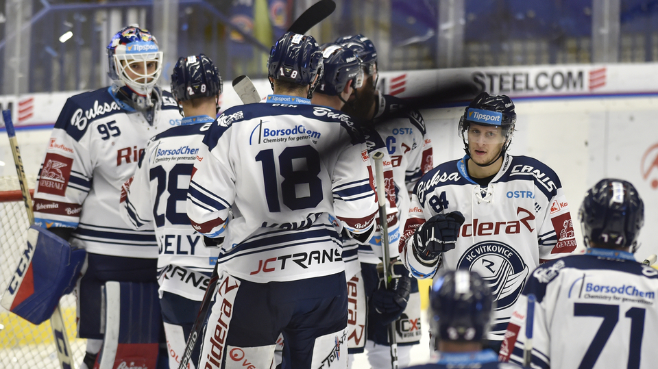 Hokejisté Vítkovic.