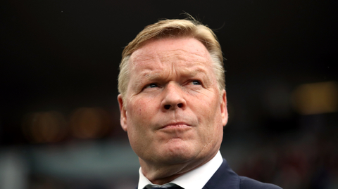Fotbalový trenér Ronald Koeman.