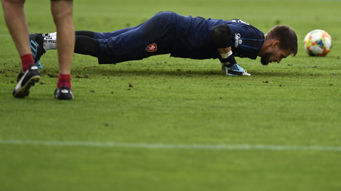 Fotbalový brankář Tomáš Vaclík.