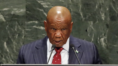 Lesothský premiér Thomas Thabane.
