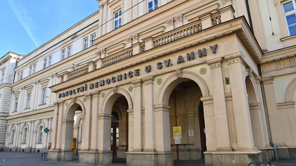 Fakultní nemocnice u svaté Anny v Brně.