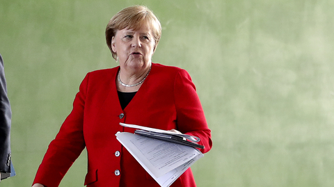 Angela Merkelová.