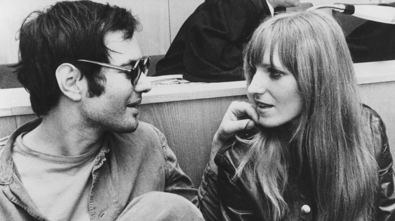 Andreas Baader a Gudrun Ensslinová.