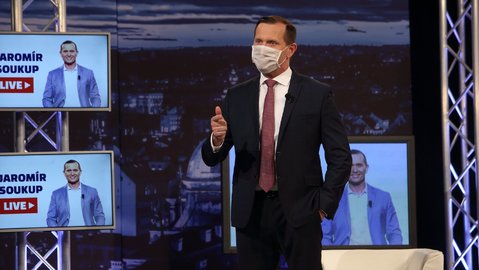 Jaromír Soukup: Roušky, symbol falešné jistoty