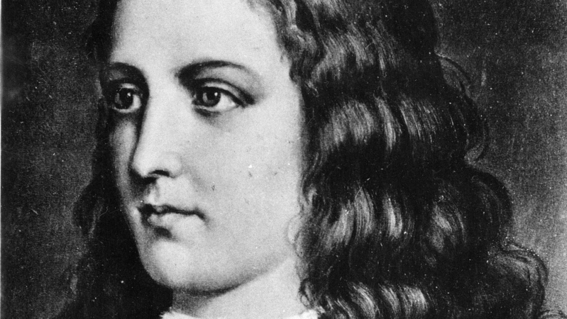 Nedatovaný portrét Johanky z Arku. 