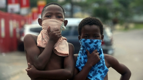 Děti z Jižní Afriky.