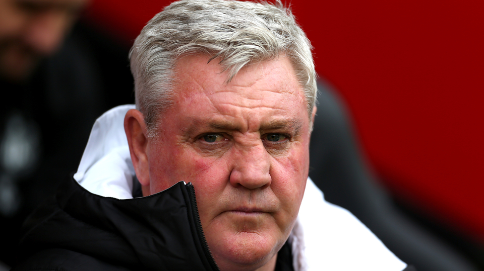Manažer Newcastlu Steve Bruce.