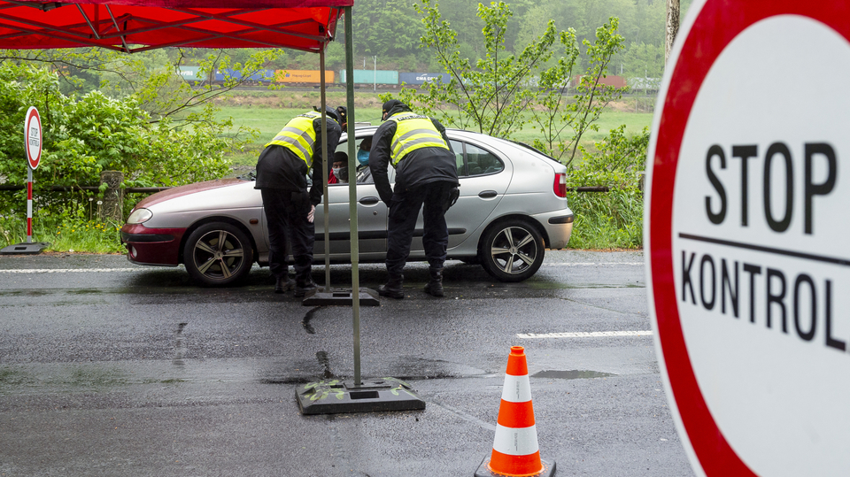Hraniční přechod Hřensko-Schmilka.