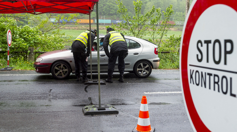 Hraniční přechod Hřensko-Schmilka.