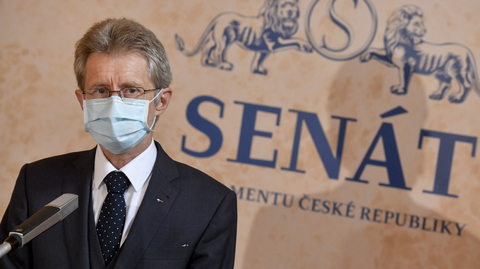 Předseda Senátu Miloš Vystrčil (ODS).
