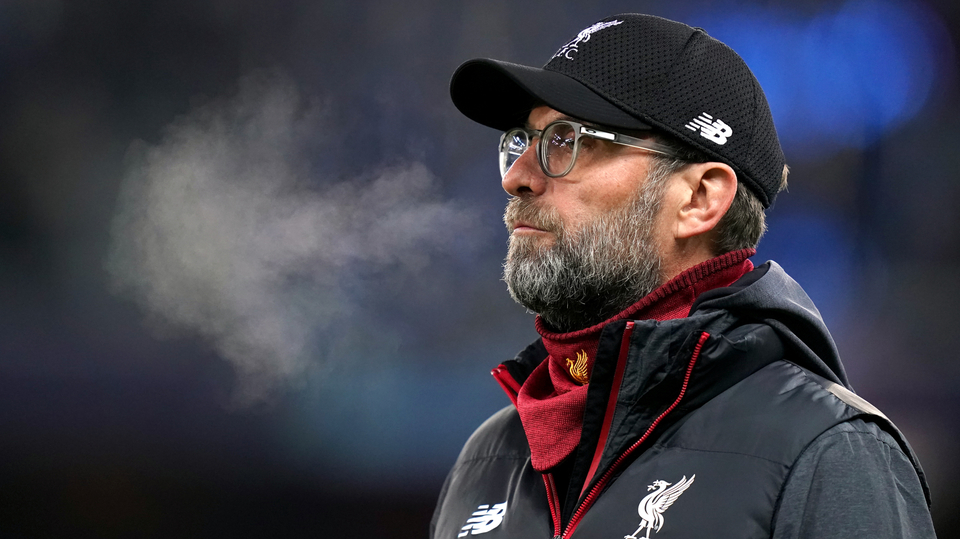 Kouč Liverpoolu Jürgen Klopp.