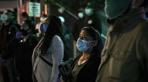 Koronavirus v USA (ilustrační foto).