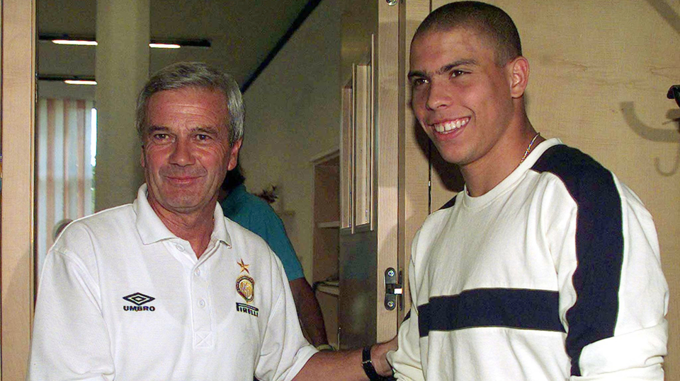 Luigi Simoni a Ronaldo.