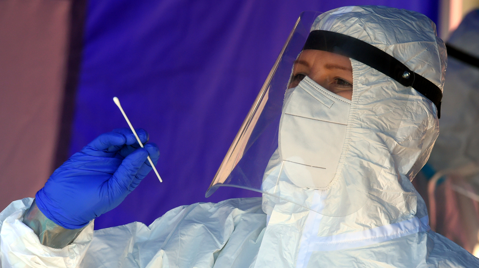 Testování na koronavirus (ilustrační foto).