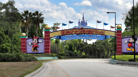 Areál společnosti Disney.