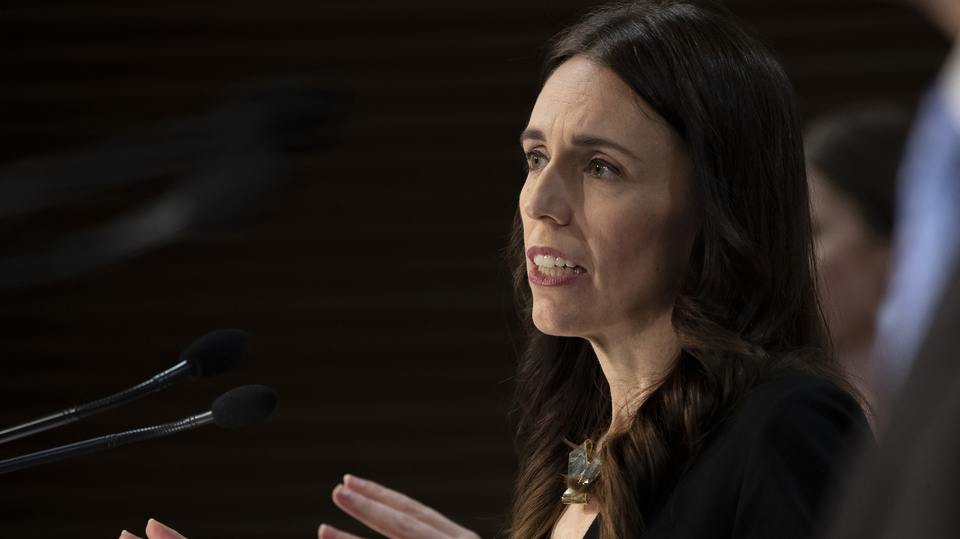 Novozélandská premiérka Jacinda Ardernová.
