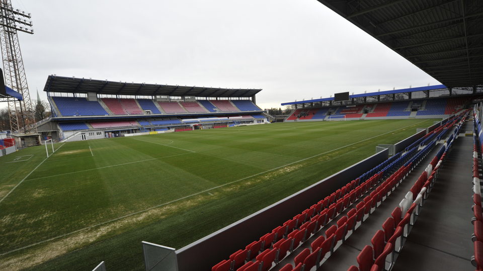 Stadion Viktorie Plzeň. 