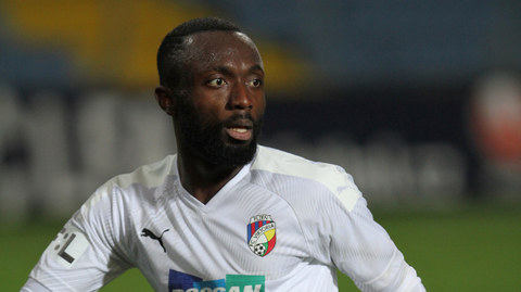 Plzeňský fotbalista Joel Kayamba.