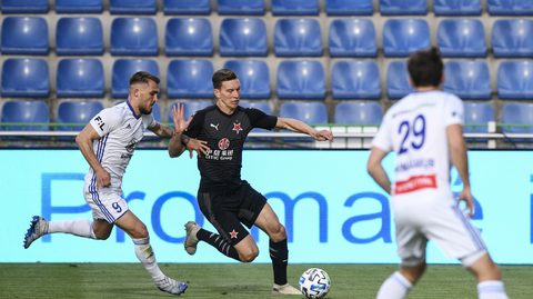 Fotbalisté Slavie vyhráli v Mladé Boleslavi.