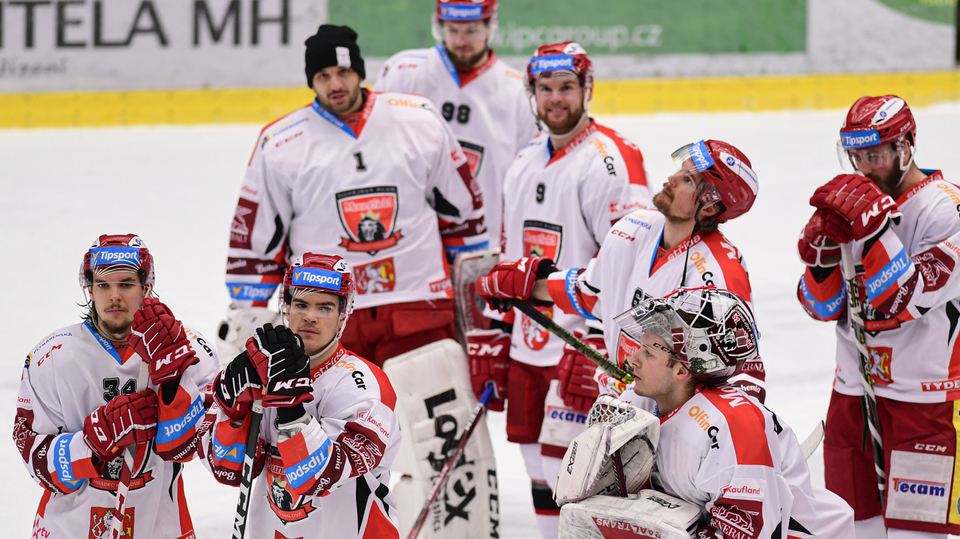 Hokejisté Mountfield Hradec Králové.