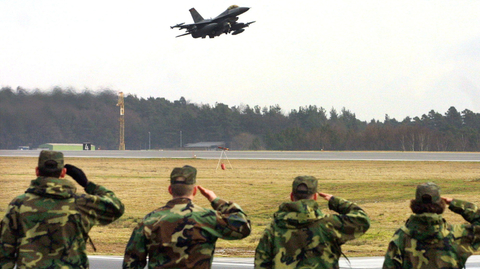 Američtí vojáci v Německu.