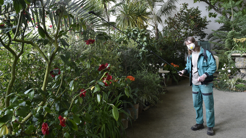 Květná zahrada v Kroměříži.