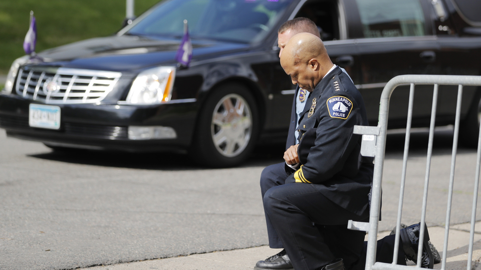Členové minneapoliského policejního sboru.
