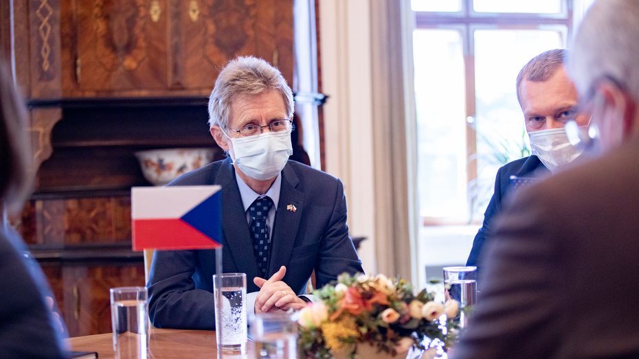 Předseda Senátu Miloš Vystrčil.