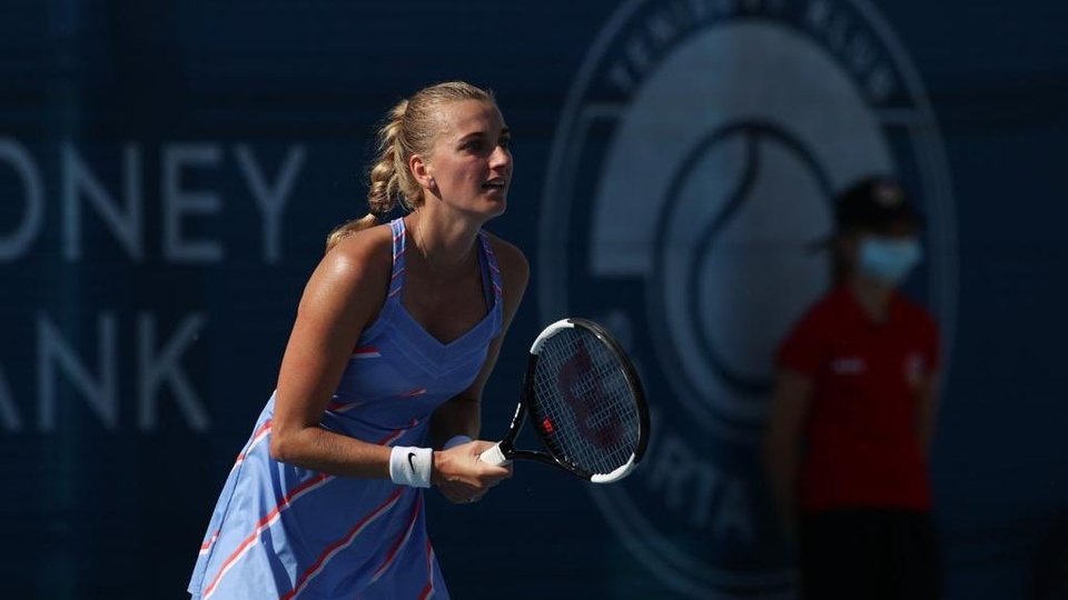 Tenistka Petra Kvitová. 