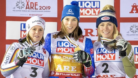 Lyžařka Vlhová slaví jubileum.