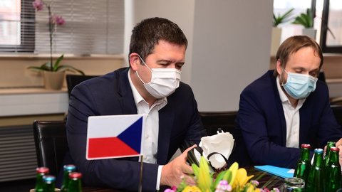 Ministr vnitra Jan Hamáček (ČSSD).