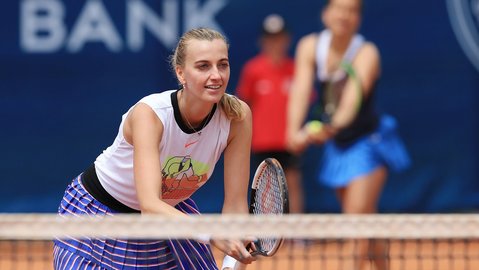Tenistka Petra Kvitová. 
