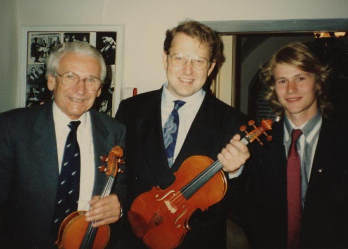 Přemysl Otakar Špidlen (vlevo).