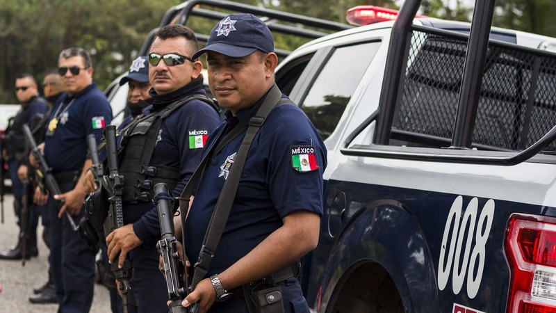 Mexická policie.