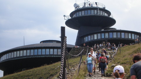 Sněžka.
