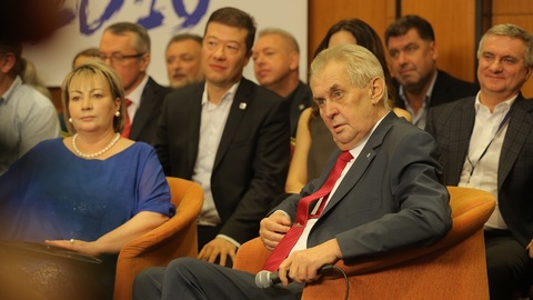 Prezident Miloš Zeman.