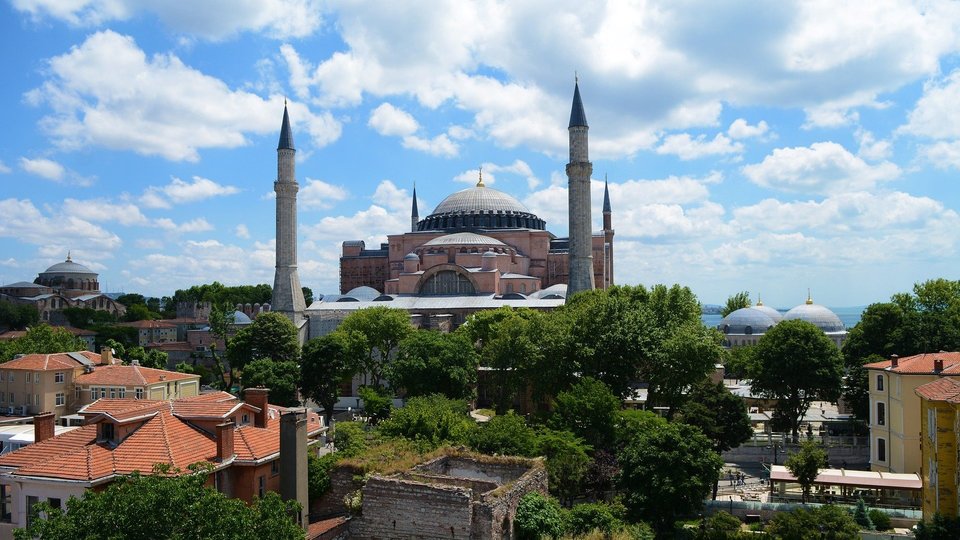 Chrám Boží moudrosti (Hagia Sofia).