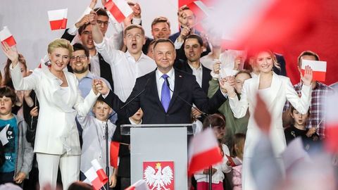Polský prezident Andrzej Duda.